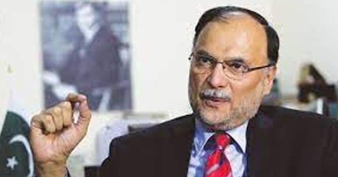 PML-N’s Ahsan Iqbal unharmed after on-air incident
