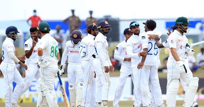 Jayasuriya & Mendis spin Sri Lanka to series-levelling win over Pakistan