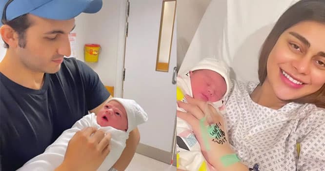Sadaf Kanwal’s first moments with her baby girl- See photos