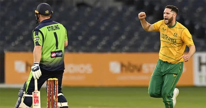 Five-wicket Parnell strikes as South Africa sweep Ireland T20 series