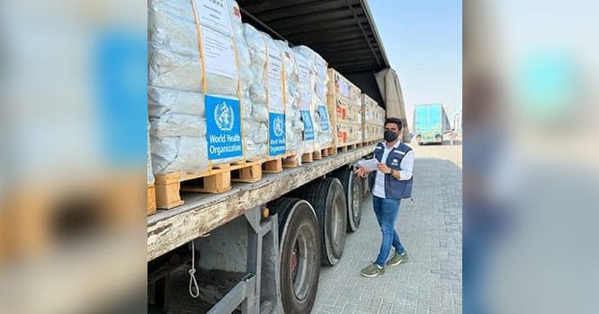 WHO airlifts medical supplies to Pakistan amid evolving humanitarian crisis