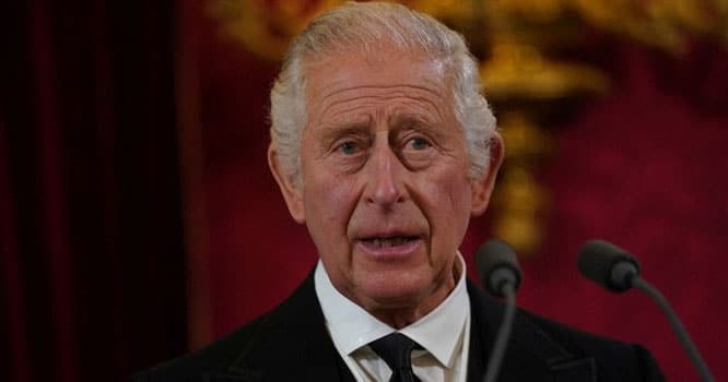 King Charles vows to follow queen's example as he is proclaimed monarch