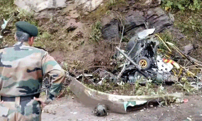 Indian Army pilot killed in helicopter crash
