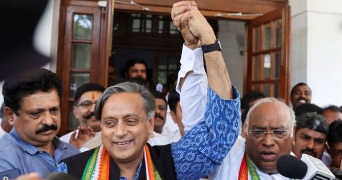 India's Congress elects first non-Gandhi chief in 24 years