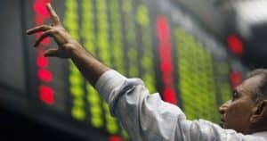 PSX surges past 156,000 points as Dollar dips in interbank market