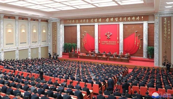 North Korea's Kim unveils new military goals at key party meeting