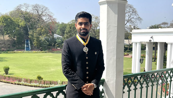 WATCH: Babar Azam becomes youngest cricketer to receive Sitara-e-Imtiaz