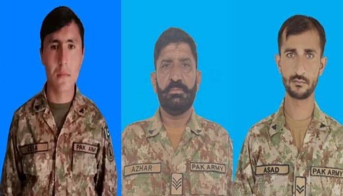 Three Pakistan Army soldiers martyred in DI Khan ambush: ISPR