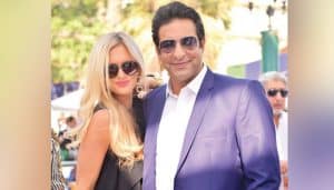 Wasim Akram pens birthday wish for wife Shaniera