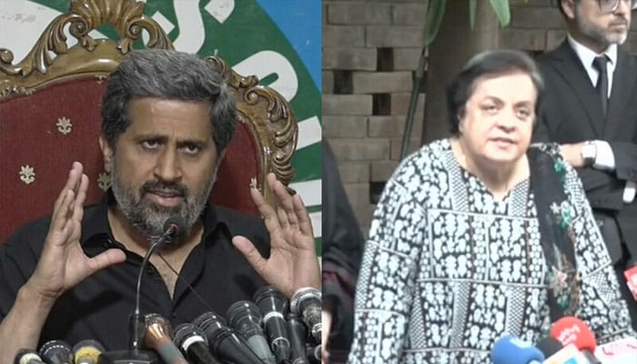 PTI suffers major blow as Shireen Mazari & Fayyaz Chohan part ways over May 9 mayhem