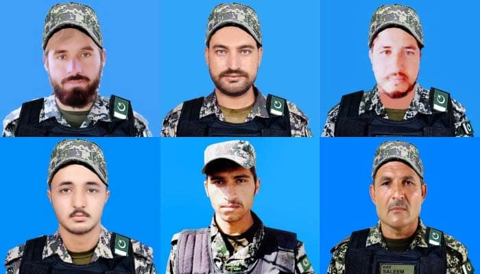 Six soldiers martyred in North Waziristan skirmish, says ISPR