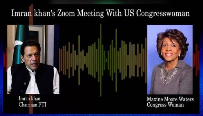 Zoom call allegedly between Imran Khan, US congresswoman leaked online