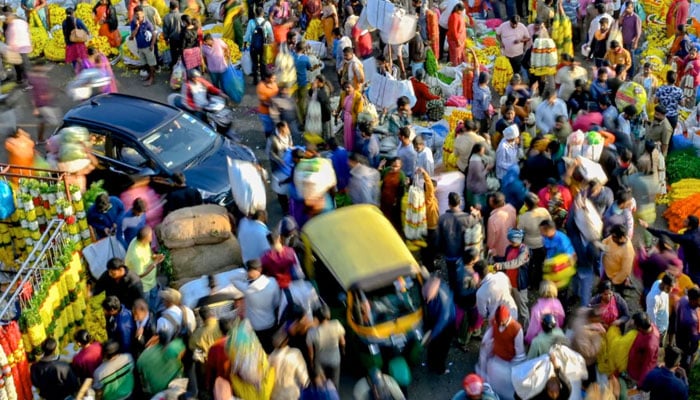 India dethrones China as world's most populated nation