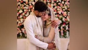 Sana Javed and Shoaib Malik