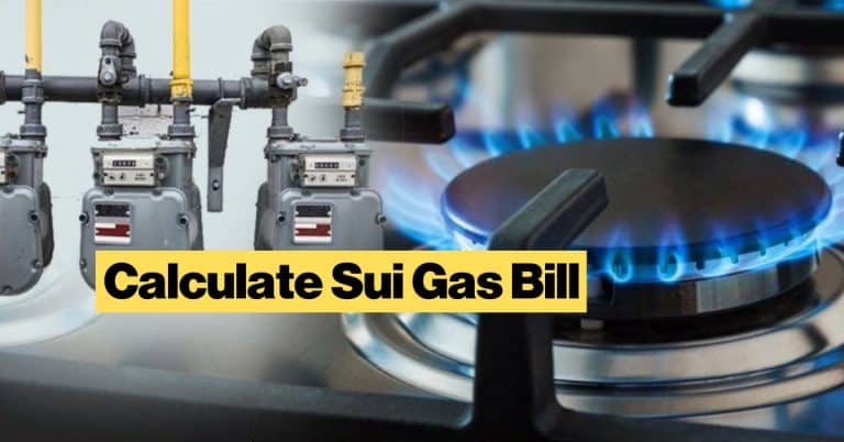 Sui Gas bill