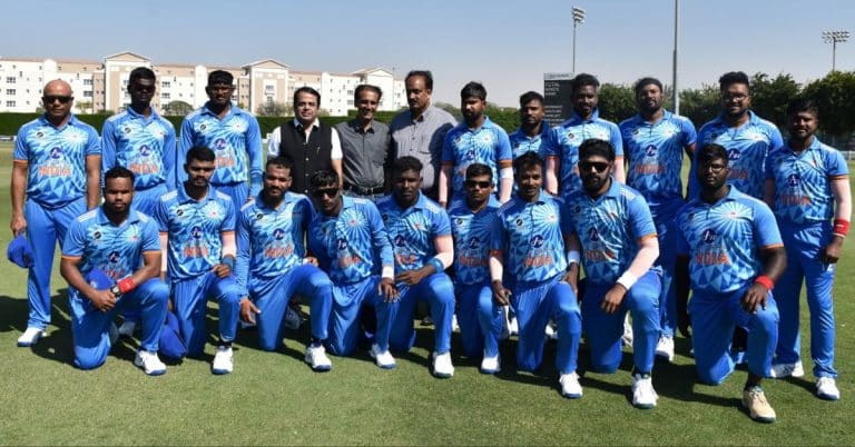 Pakistan Indian Blind Cricket Team