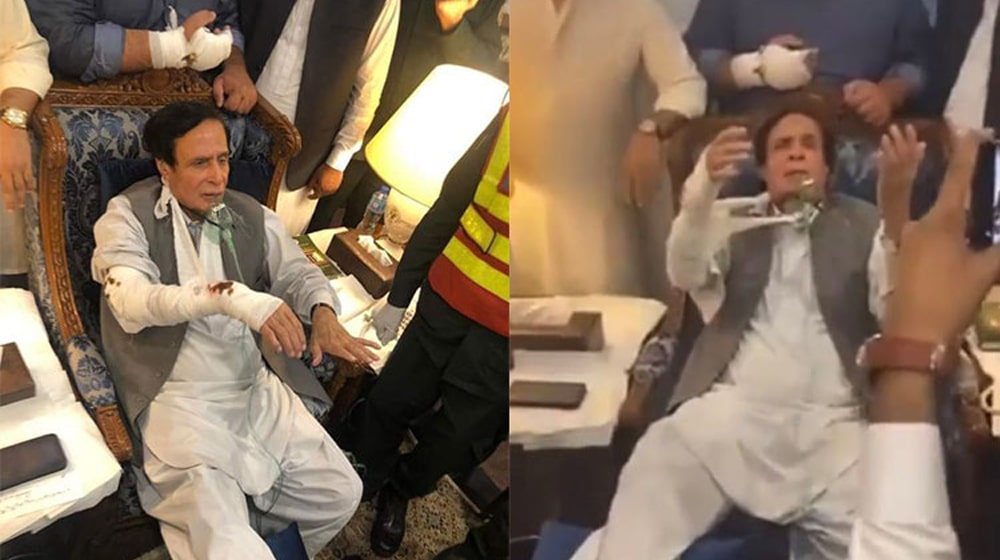 Parvez Elahi ribs broke