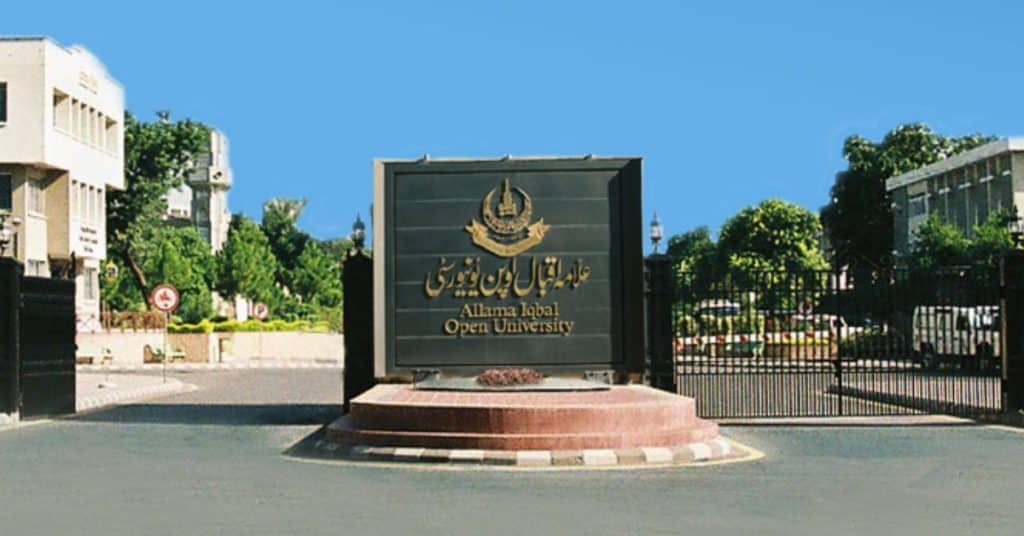 AIOU BA B.Ed datesheet