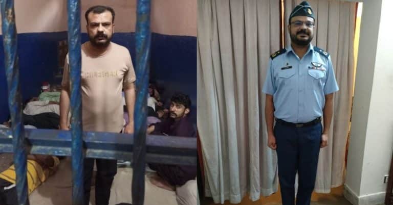 Karachi fake wing commander