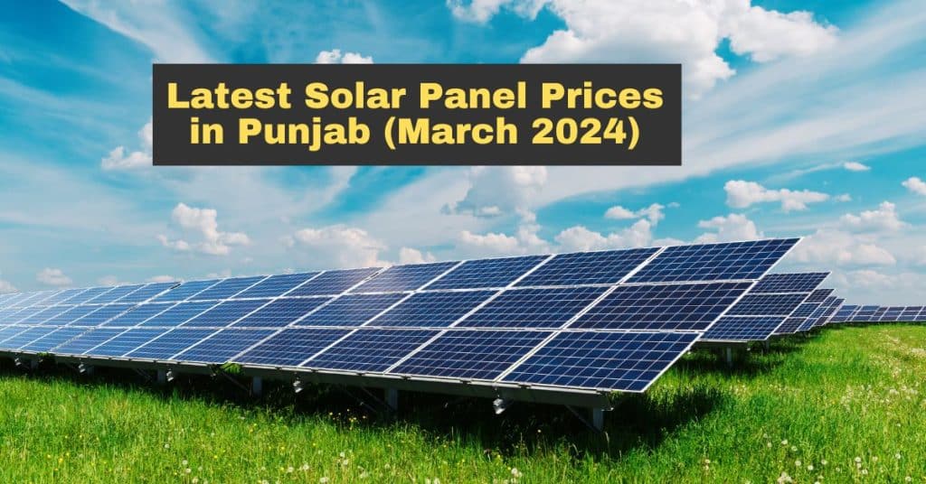 Solar Panel Prices in Pakistan