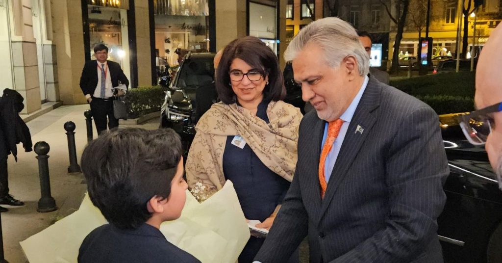 Ishaq Dar Brussels