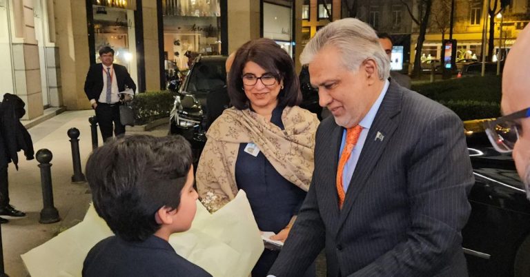 Ishaq Dar Brussels