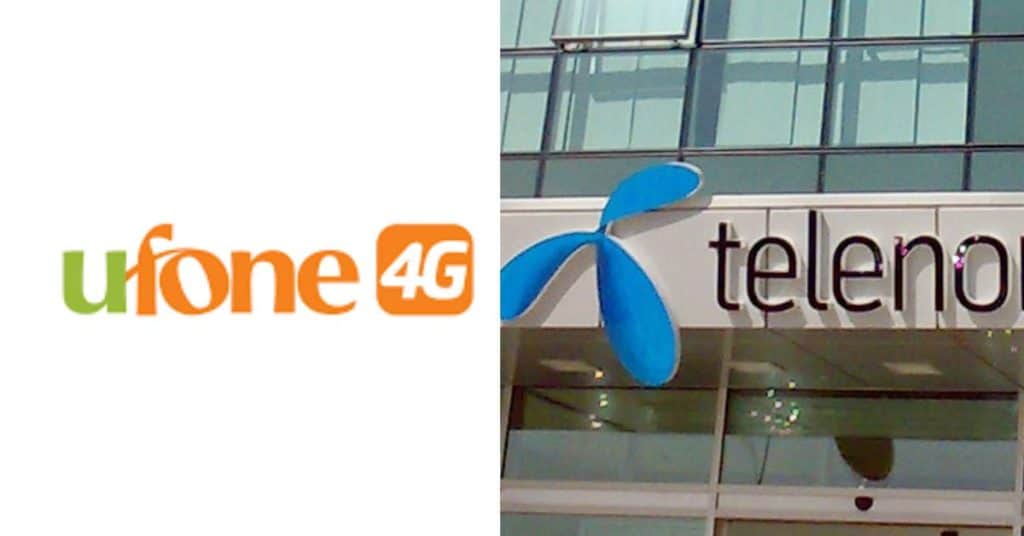 Telenor Pakistan PTCL Ufone