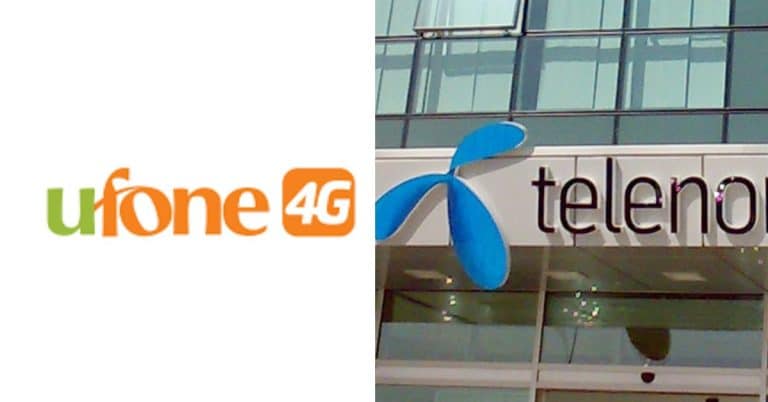 Telenor Pakistan PTCL Ufone