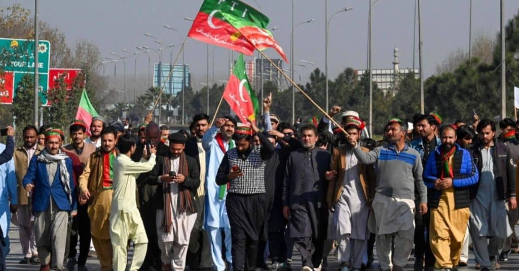 PTI protest today