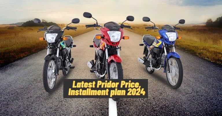 Latest Honda Pridor Price Installment Plans in Pakistan