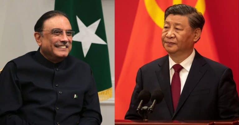 Xi Jinping congratulates President Asif Zardari for assuming office