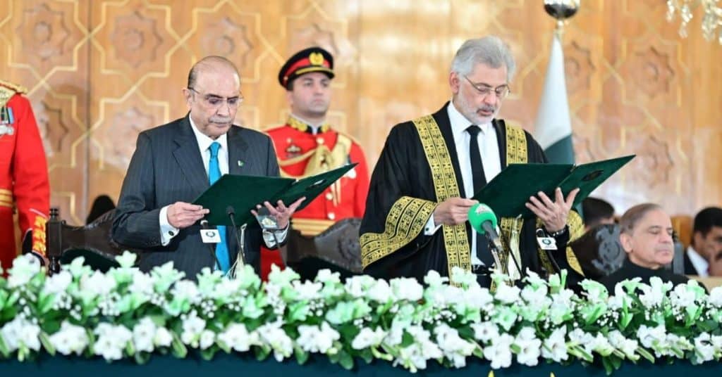 Asif Ali Zadari takes oath President of Pakistan