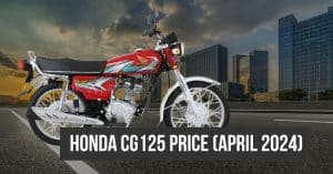 Honda CG 125 price in Pakistan April