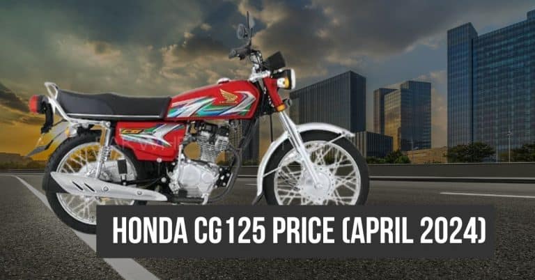 Honda CG 125 price in Pakistan April