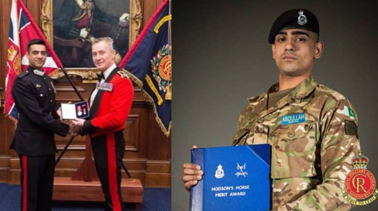 Pakistani cadet Muhammad Abdullah awarded at Royal Military Academy