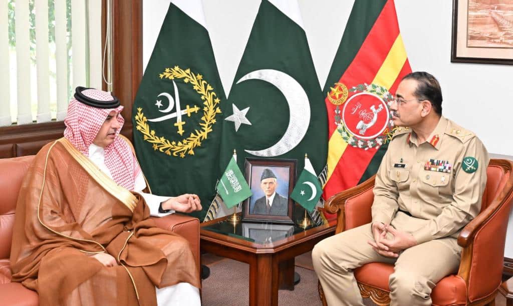 COAS Saudi Assistant Defence Minister