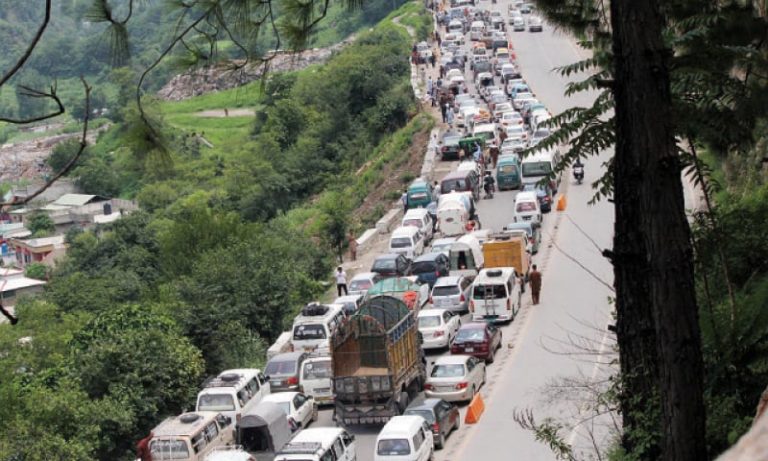 Murree traffic plan