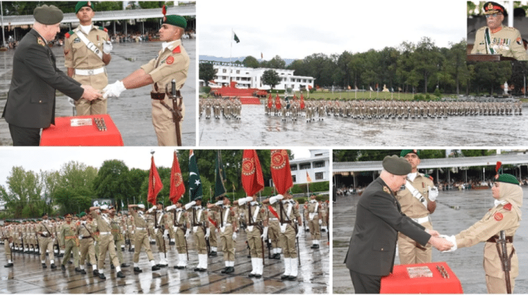 Passing Out parade of cadets held at PMA Kakul