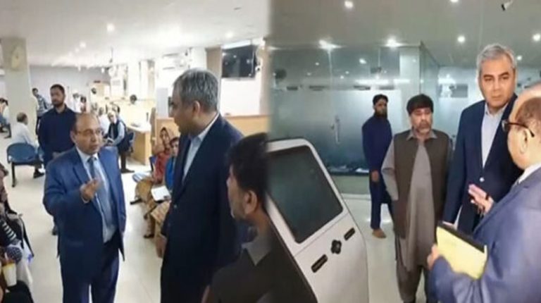 Two Lahore passport officials suspended by Mohsin Naqvi over corruption charges