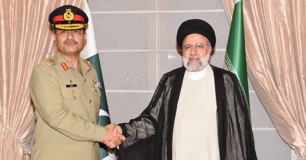 COAS Asim Munir Iranian president