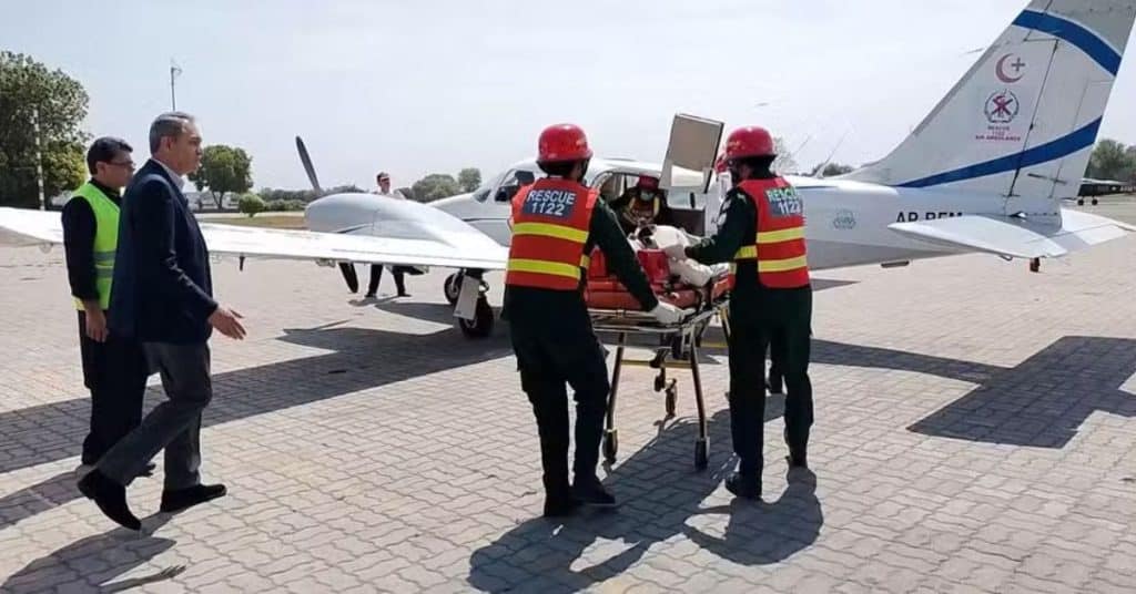 Punjab air ambulance service