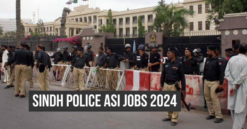 Sindh Police ASI Jobs