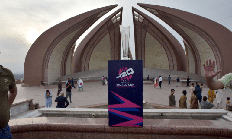 T20 World Cup Trophy arrives Islamabad