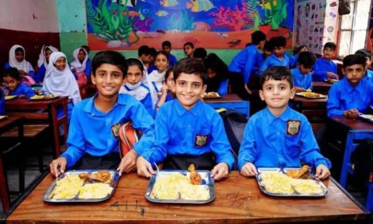Islamabad schools Free meal program