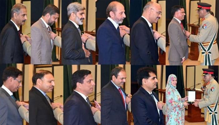 Gen Sahir honours Pakistan’s real heroes with prestigious awards