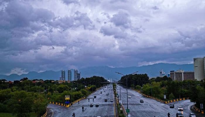 Islamabad weather update: rain in the city