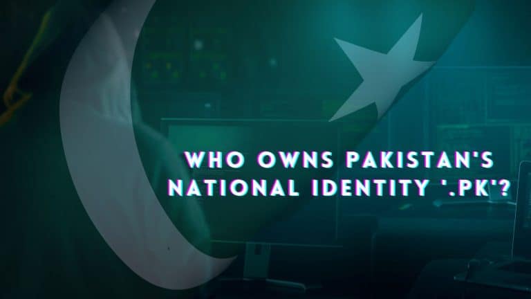 Who owns Pakistan's national identity '.pk'