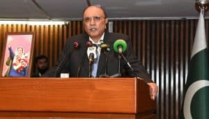 Pakistan ready to work with all nations for peace: President Zardari