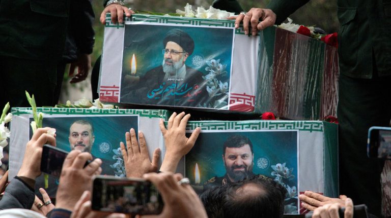 Iranian president's funeral