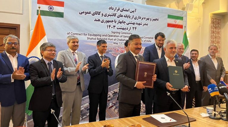India signs 10-Year contract to operate Iran's key Chabahar Port